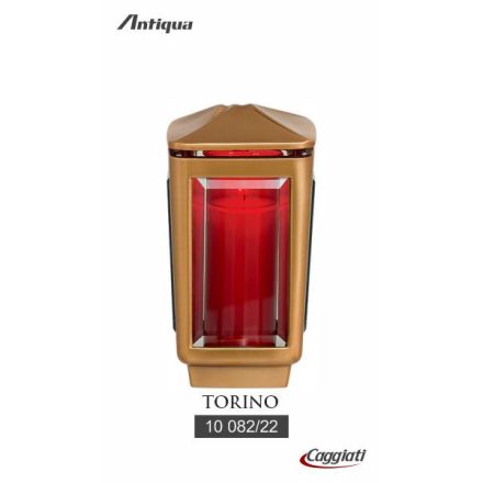 Lámpa bronz 22 cm Torino