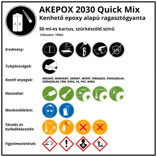 AKEPOX 2030 Q-Mix 50 ml, Zöld