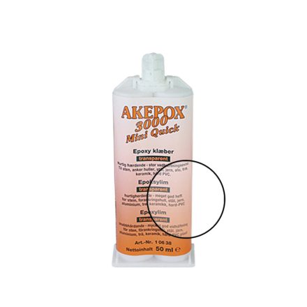AKEPOX 3000 50ml, Átlátszó