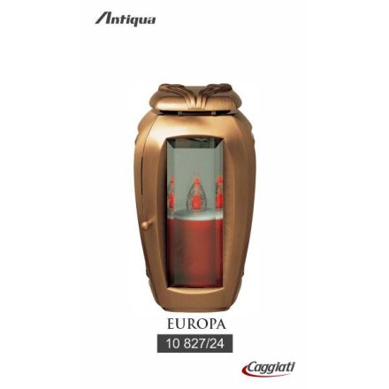 Lámpa bronz 24 cm Europa