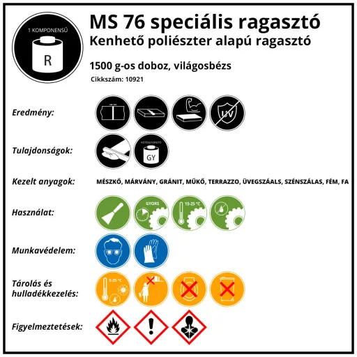 MS 76 3kg, Bézs