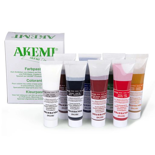 AKEMI poliészter alapú színezőpaszta 30ml - 11003 Fehér