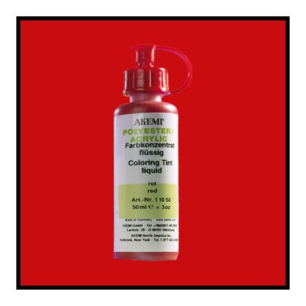 Szinezökoncentrátum 50 ml, Vörös