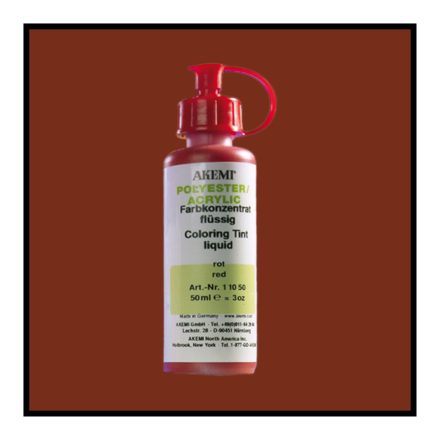 Szinezökoncentrátum 50 ml, Vöröses-barna