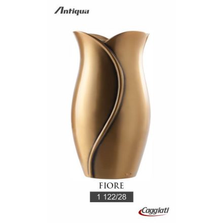 Váza bronz 28 cm Fiore Line 