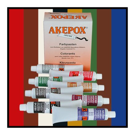 Szinezőpaszta készlet, AKEPOX