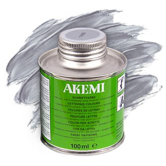 AKEMI betűfesték 100 ml - 11405 Világosszürke