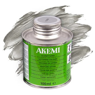 AKEMI betűfesték 100 ml - 11406 Ezüst