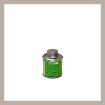 AKEMI betűfesték, 100 ml, Ezüst