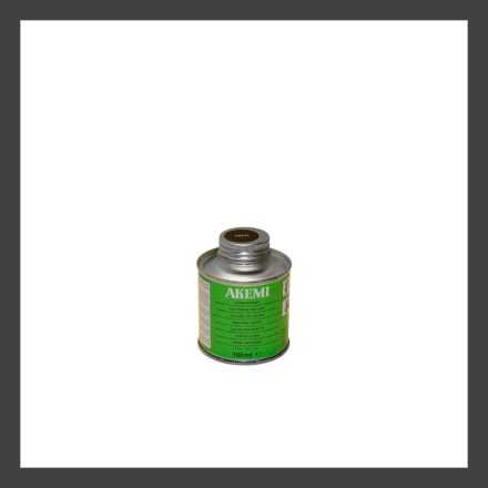 AKEMI betűfesték, 100 ml, Sötétszürke