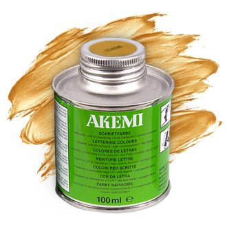AKEMI betűfesték 100 ml - 11408 Arany