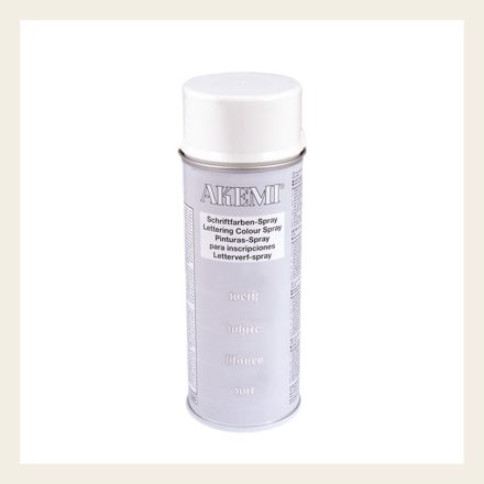 AKEMI betűfesték, 400 ml, Fehér