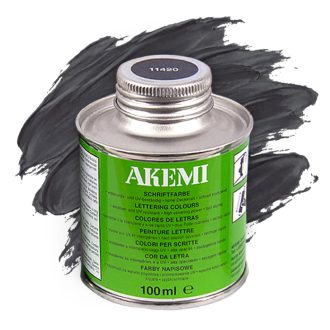 AKEMI betűfesték 100 ml - 11420 Antracit