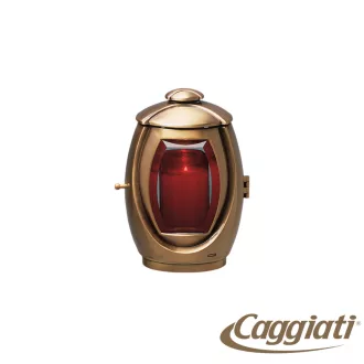 Lámpa bronz 24 cm 