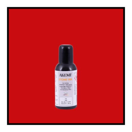 Kő-tinta színezőkoncentrátum, 50ml, vörös