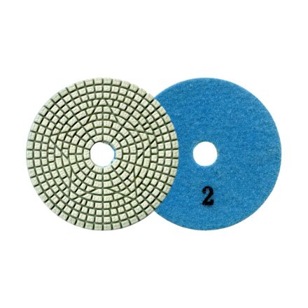 WETLOX-STS tépőzáras gyémánt csiszolótárcsa, Ø100x3 mm, vizes