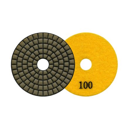 SAKIRA tépőzáras gyémánt csiszolótárcsa, Ø100x1.5 mm, száraz