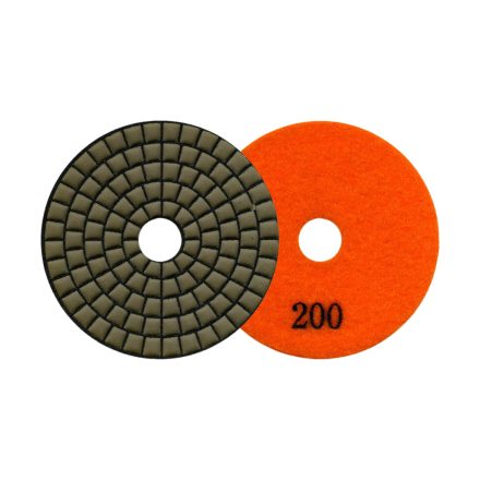 SAKIRA tépőzáras gyémánt csiszolótárcsa, Ø100x1.5 mm, száraz