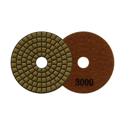 SAKIRA tépőzáras gyémánt csiszolótárcsa, Ø100x1.5 mm, száraz