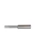 Csapos gyémántmaró, hengeres, Ø10x30 mm, 6mm-es tengely