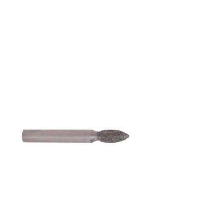 Csapos gyémántmaró, csepp, Ø6x14 mm, 6mm-es tengely