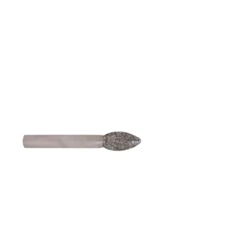 Csapos gyémántmaró, csepp, Ø8x17 mm, 6mm-es tengely