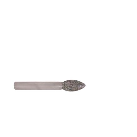 Csapos gyémántmaró, csepp, Ø8x17 mm, 6mm-es tengely