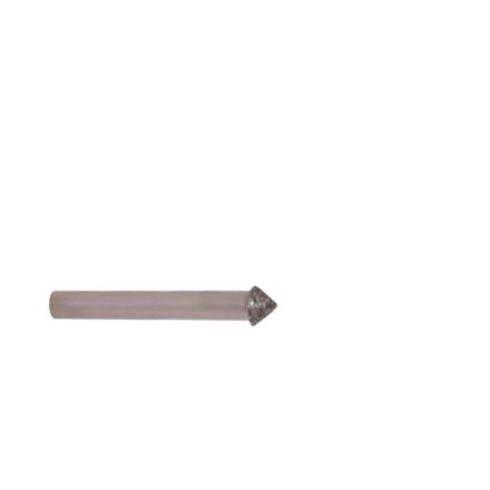 Csapos gyémánt 60° kúpmaró, Ø6x5.2 mm, 6mm-es tengely