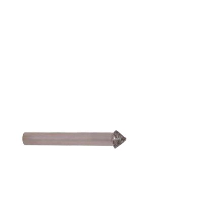 Csapos gyémánt 60° kúpmaró, Ø8x7 mm, 6mm-es tengely