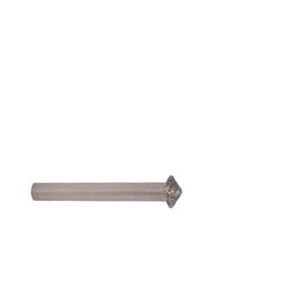 Csapos gyémánt 60° kúpmaró, Ø10x8.5 mm, 6mm-es tengely