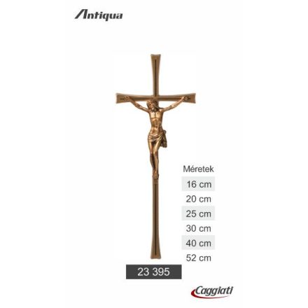KERESZT Krisztussal 40x16 cm 
