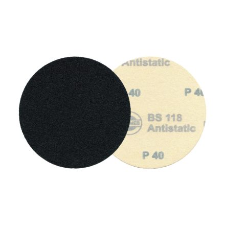 HERMES tépőzáras csiszolópapír, Ø180mm #40, terméskövek