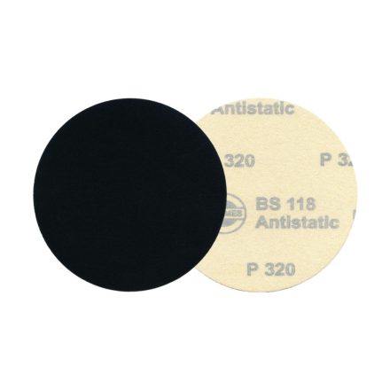 HERMES tépőzáras csiszolópapír, Ø180mm #320, terméskövek