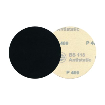 HERMES tépőzáras csiszolópapír, Ø180mm #400, terméskövek