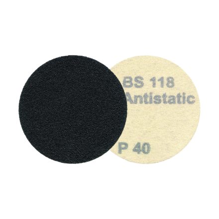 HERMES tépőzáras csiszolópapír, Ø115mm #40, terméskövek
