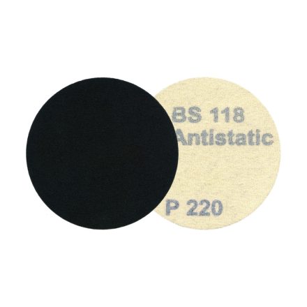 HERMES tépőzáras csiszolópapír, Ø115mm #220, terméskövek