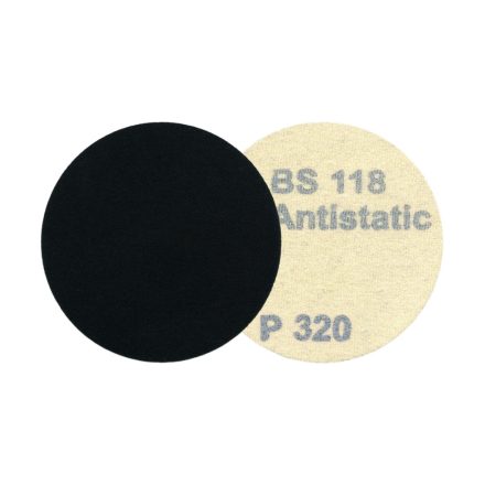 HERMES tépőzáras csiszolópapír, Ø115mm #320, terméskövek