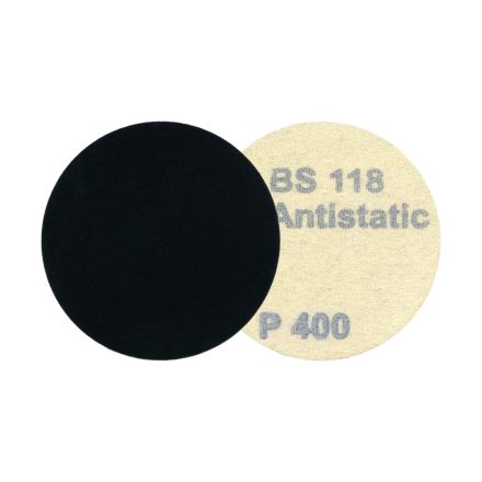 HERMES tépőzáras csiszolópapír, Ø115mm #400, terméskövek