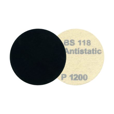 HERMES tépőzáras csiszolópapír, Ø115mm #1200, terméskövek