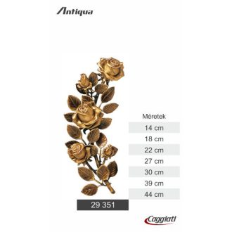 Rózsa 14x9 cm, baloldali 