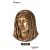 Madonnafej plakett 20x17 cm 