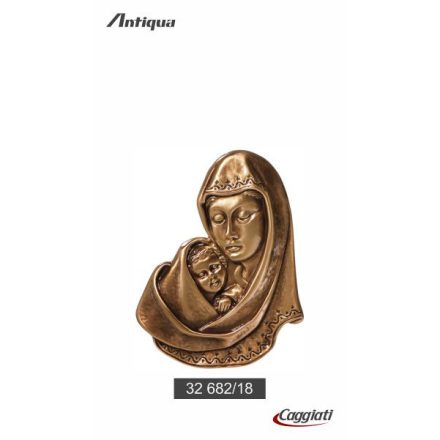 Madonna plakett 18x13 cm 