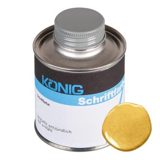KÖNIG betűfesték 125ml, Arany