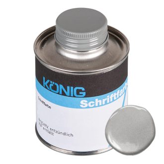 KÖNIG betűfesték 125ml, Ezüst