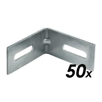 Vinkli, horganyzott, 50 db/dob keret összefogatáshoz