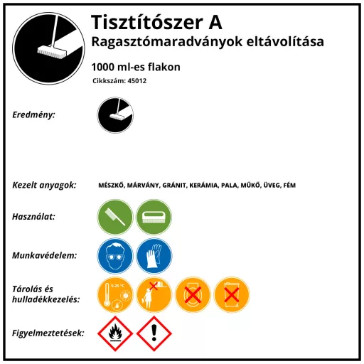Cleaner A tisztítószer, 1L