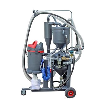   Assg-50 TORNADO pneumatic / nyomott tartályos pormentes homokfúvó