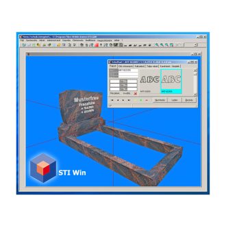 STI-Win 3D program kőfaragóknak