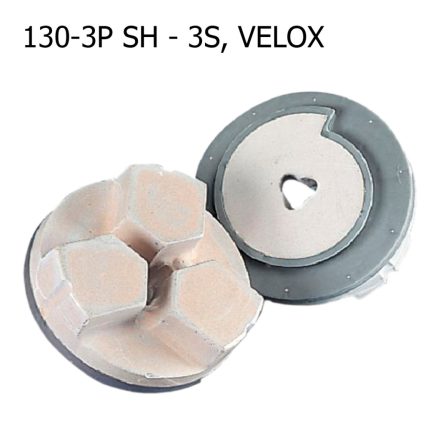 ABRESSA 3P SH Ø130mm gránit és márvány, #220