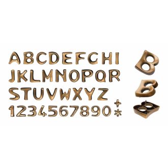 MUNDIAL bronz írásjel 